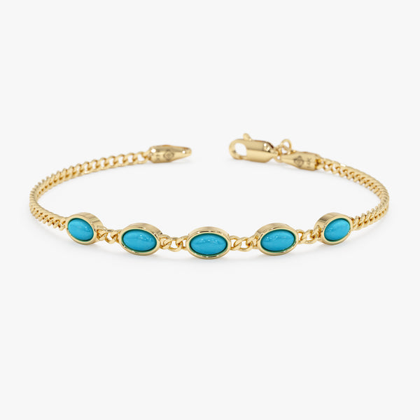 Turquoise Station Bracelet, Avenara