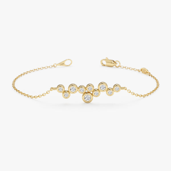 Cluster Diamond Bracelet, Azmindra