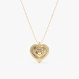 Gold Heart Pendant, Zyne
