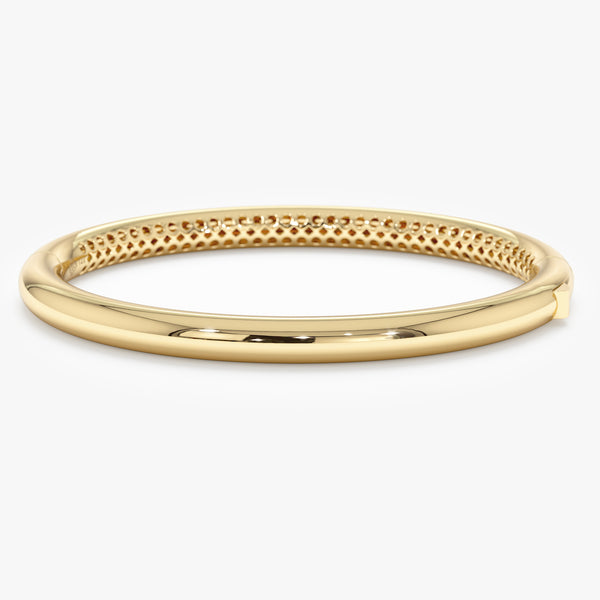 5 mm Minimalist Dome Bangle, Caia