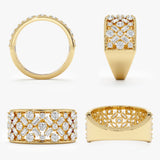 Wide Diamond Cigar Band, Seliora