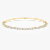 Natural Diamond Bangle, Melanie