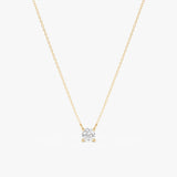 Lab Grown Diamond Solitaire Necklace, Kimberly