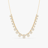Pavé Diamond Collar Necklace, Zorya