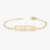 Old English Mama Bracelet, Lorenae