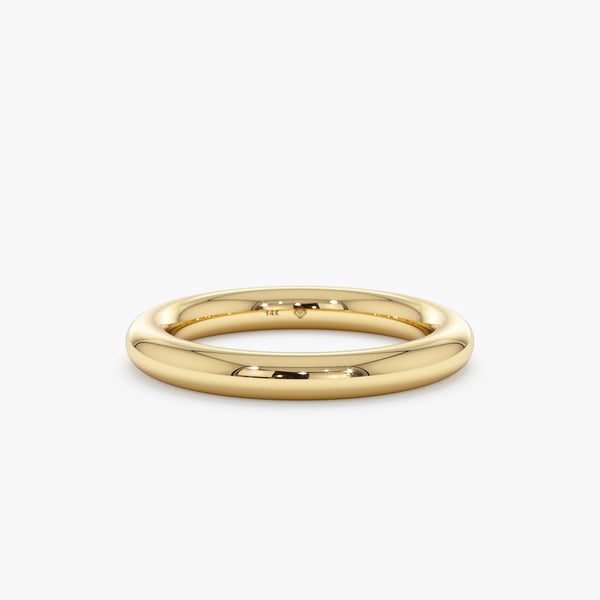solid 14k gold wire ring 