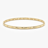 Starburst Gold Bangle, Veira