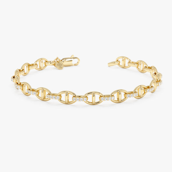 Mariner Chain Lab Grown Diamond Bracelet, Lirien