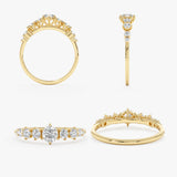 Diamond Graduated Ring, Elu