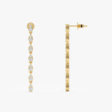Diamond Dangle Earrings, Wynter