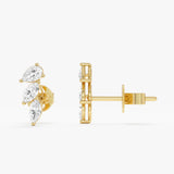 Mix Diamond Stud Earrings, Sirellina