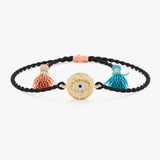 Diamond Evil Eye String Bracelet, Elarisyn