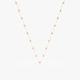 Lab Grown Diamond Bridal Necklace, Duvia