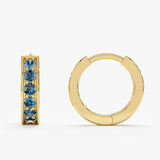 London Topaz Huggies, Tovi