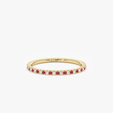 yellow gold ruby diamond ring