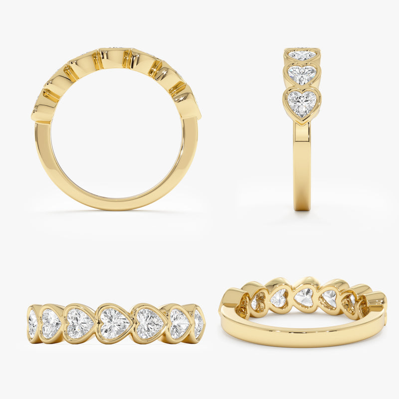 Heart Cut Lab Grown Diamond Ring, Maude