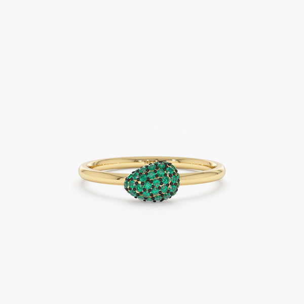 Mini Dome Stackable Ring, Uzma