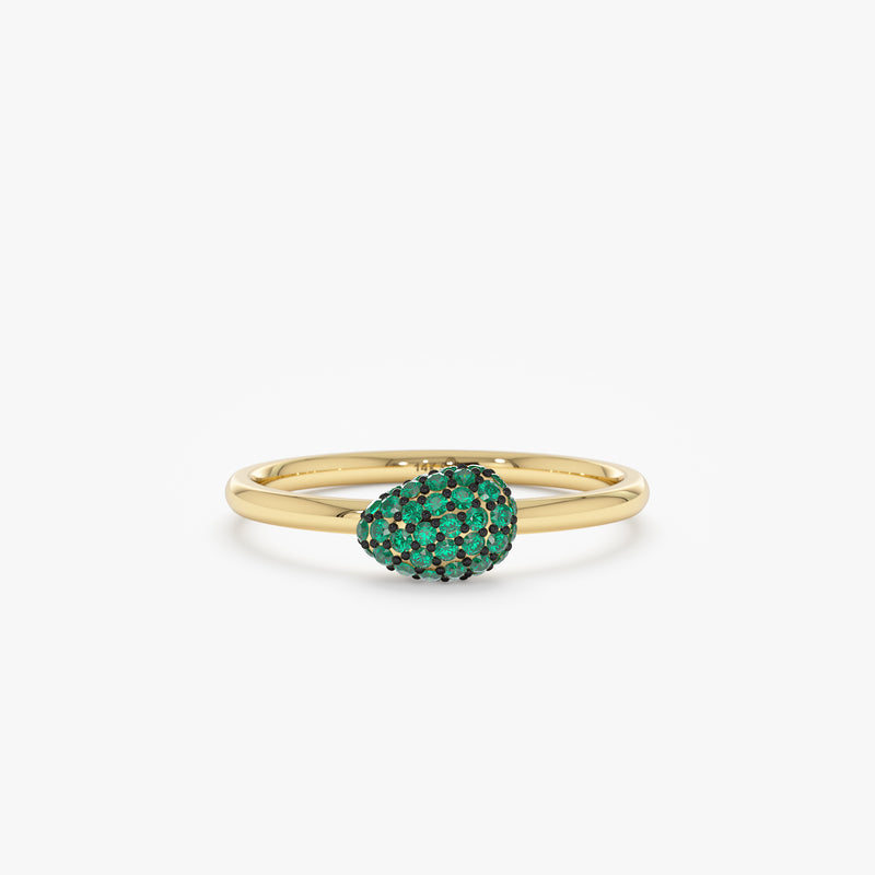 Mini Dome Stackable Ring, Uzma