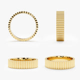 Gold Ribbed Band, Scottie