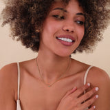 ethically sourced birthstone and gold jewelry