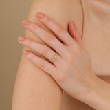 14k or 18k gold band