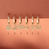 14k Gold Halloween Charms