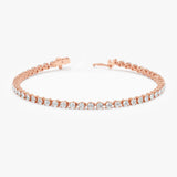 Natural Diamond Tennis Bracelet, Katniss