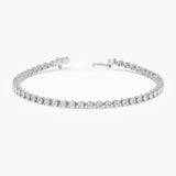 Natural Diamond Tennis Bracelet, Katniss