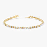 Natural Diamond Tennis Bracelet, Katniss