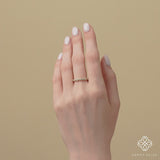 petite full eternity bridal ring