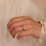 2.5 mm Round Wire Simple Spacer Ring