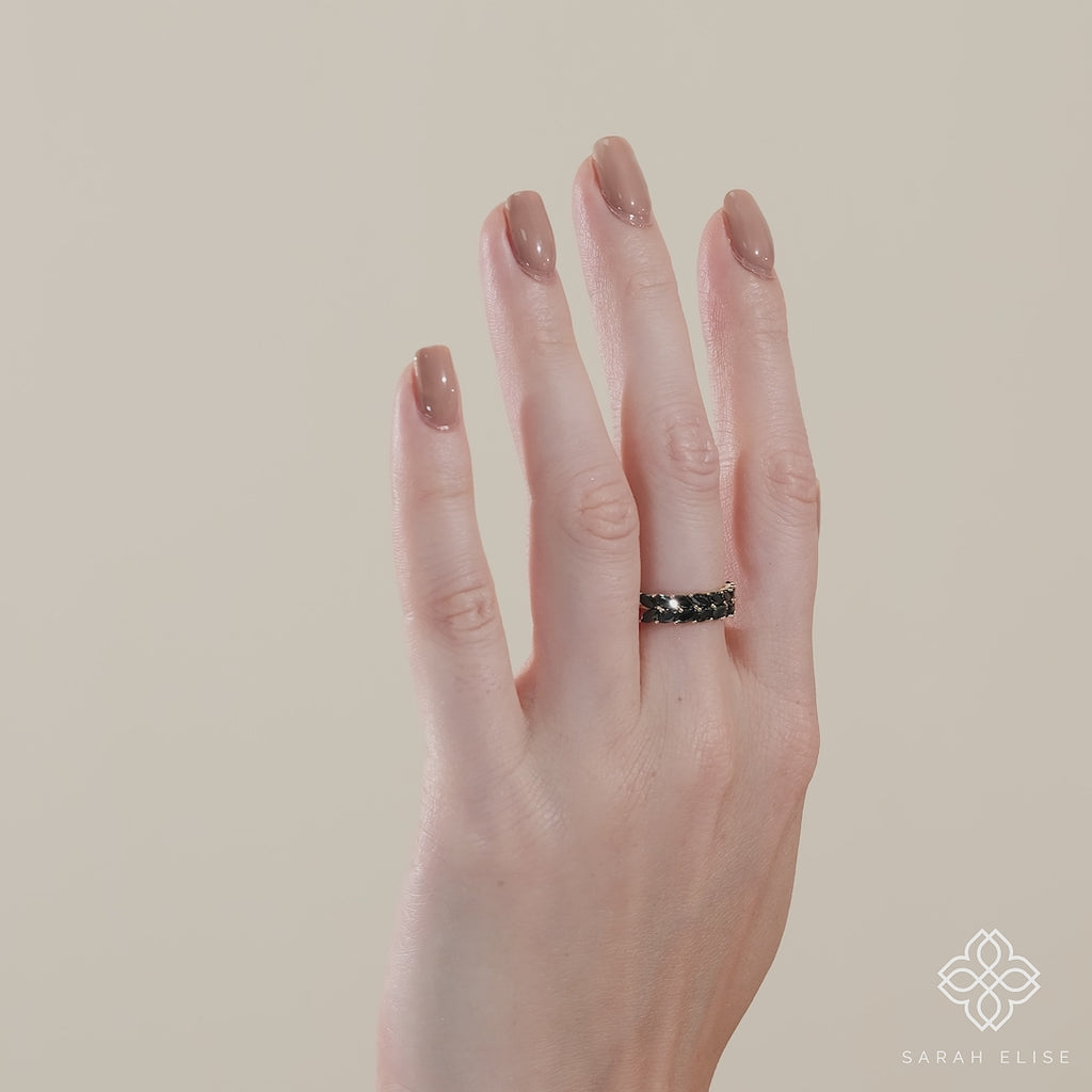dainty diamond ring