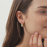 Double Line Plain Hoop, Azenor