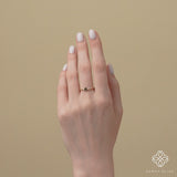 minimalistic design hamsa hand band