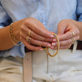 14k or 18k jewelry for women in solid gold 