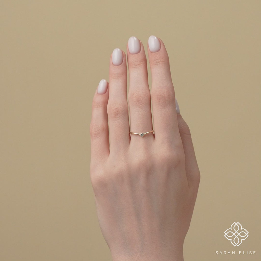 unique design stacking ring