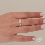 Dome Design Wedding Band, Dalal