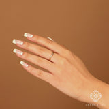 ethically sourced stackable diamond band 