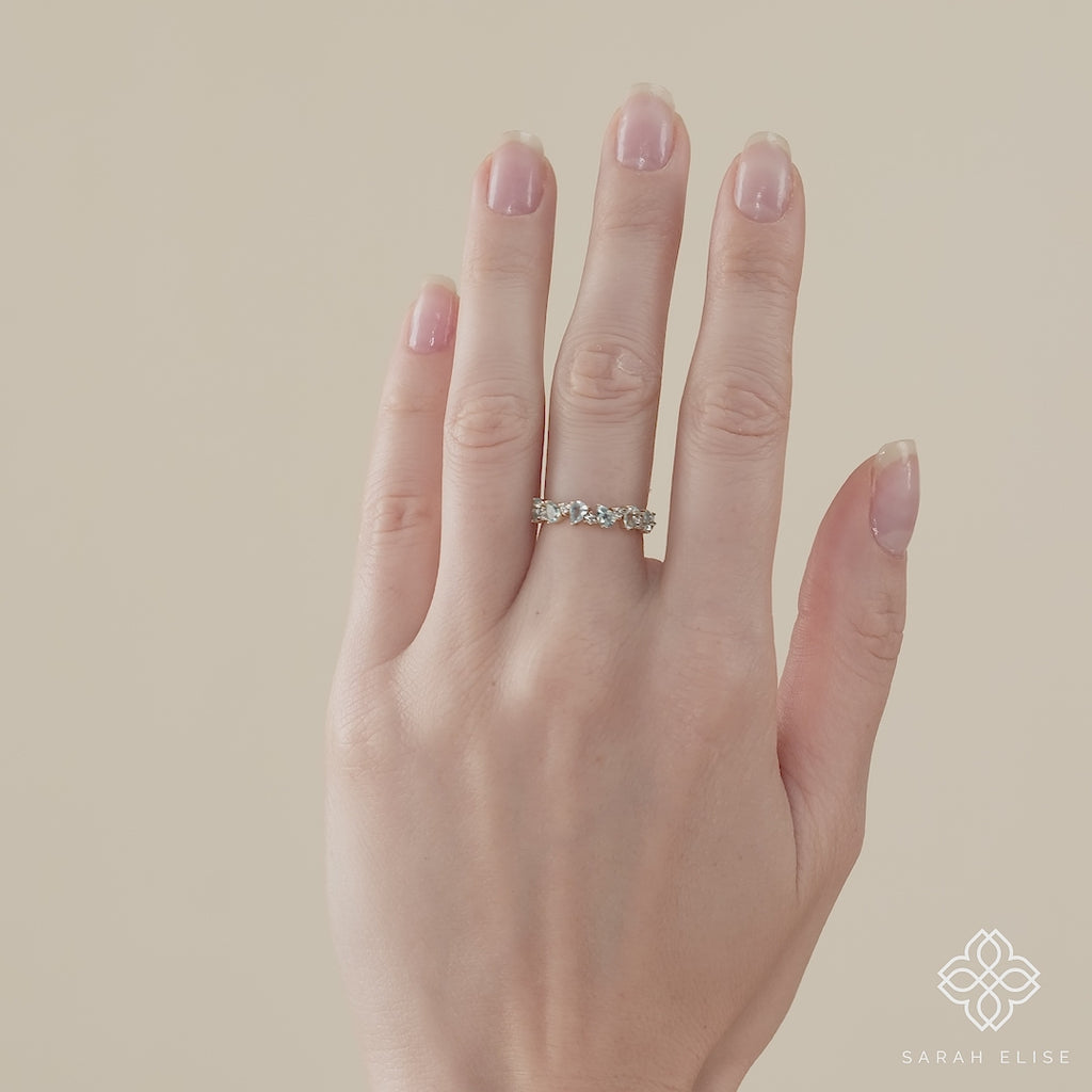 solid gold handmade minimalistic design