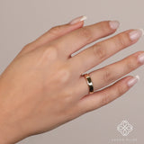 classic wedding ring for woman