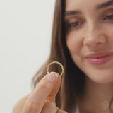 Lab Grown Alternating Diamond Wedding Band, Thalassa