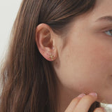 Four Leaf Clover Earrings, Lavinia