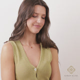 Pear-Cut Citrine Necklace, Haniya