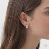 Lab-Grown Diamond Pave Huggie, Blythe