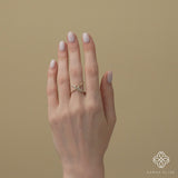 solid gold diamond ring jewelry for women