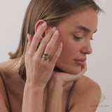 Mini Dome Stackable Ring, Uzma