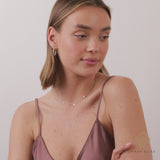 Lab-Grown Diamond Bezel Station Necklace, Remington