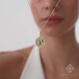 Gold Sun and Moon Charm, Maerynna