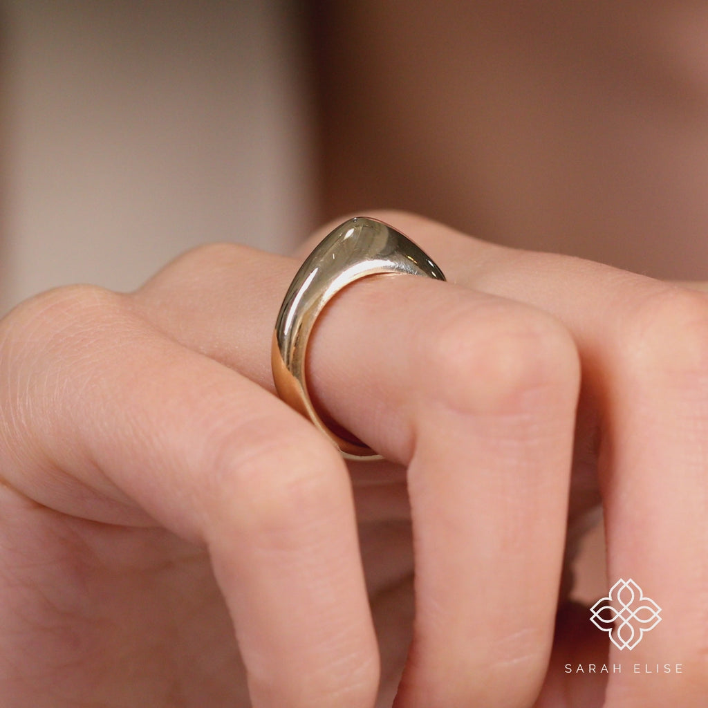 ethically sourced yellow gold jewelry