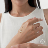 Clover Bracelet, Lab Grown Diamond Clover, Lirael